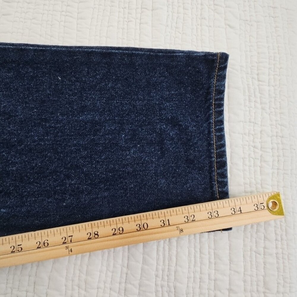 Vintage Polo Jeans Company Men's 34x34 Dark Wash Relaxed Fit EUC LN 100% Cotton - Picture 6 of 16